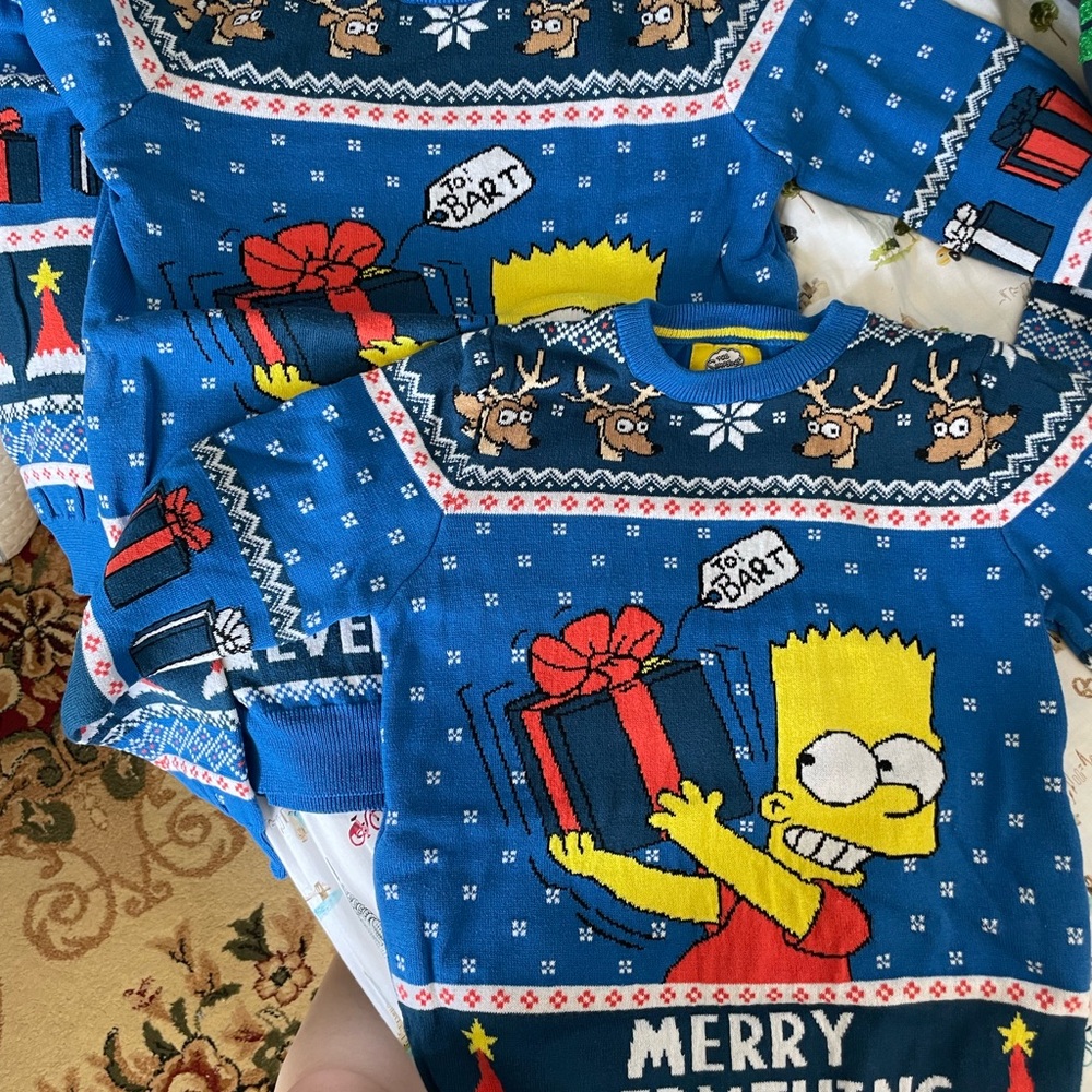 📦Sold 📦Blue Cartoon Character Kids Pajamas